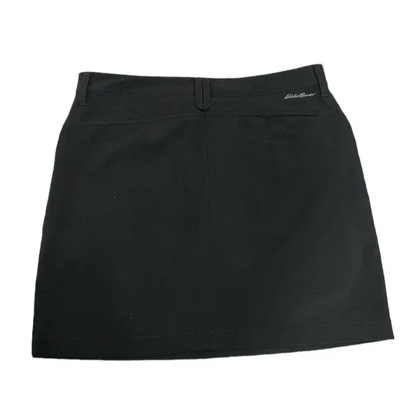 Eddie Bauer Women's Horizon High-Rise Skort Black Size 8 - Picture 7 of 7